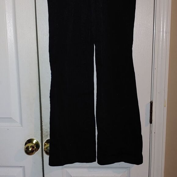 Indigo Blue Full panel black pants  Sz PL - Picture 2 of 7